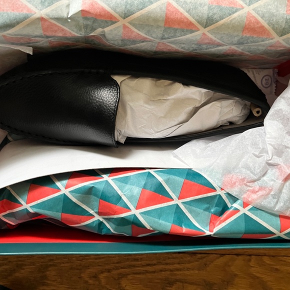 Aerosols Over Drive Black Leather Loafers 5.5 - Picture 6 of 8